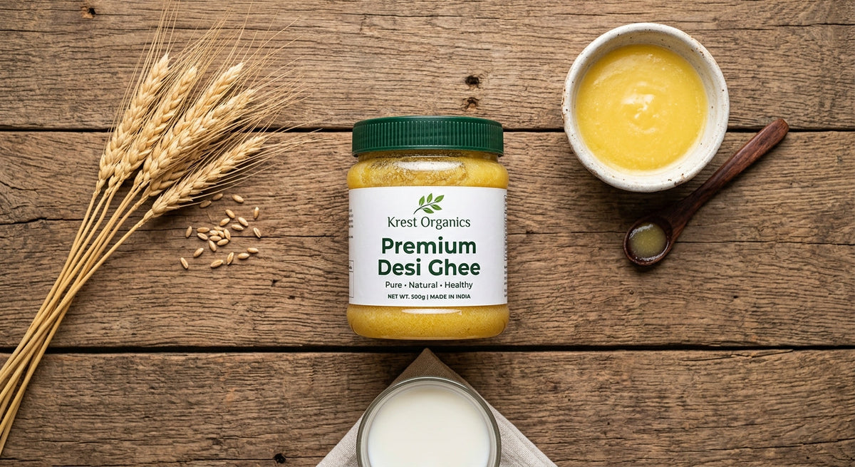 Krest Organics Pure Desi Ghee